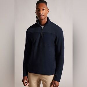 NWT Ted Baker Half Zip Sweater